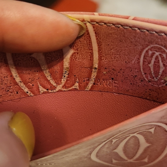 Cartier Pink Patent Leather Happy Birthday Card Holder - Picture 6 of 13